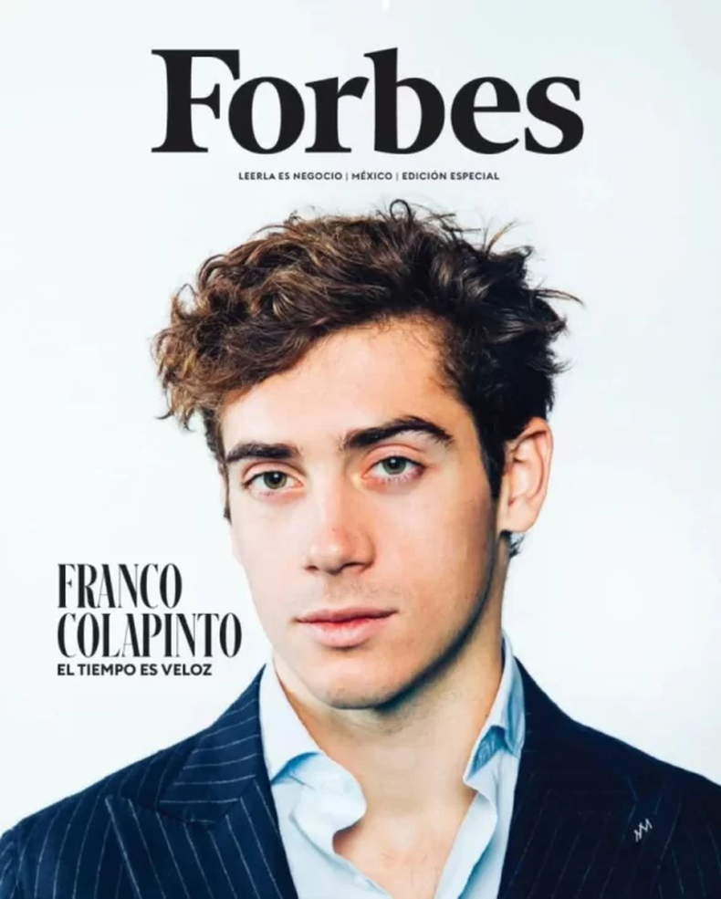 Franco Colapinto Fue Tapa De La Revista Forbes