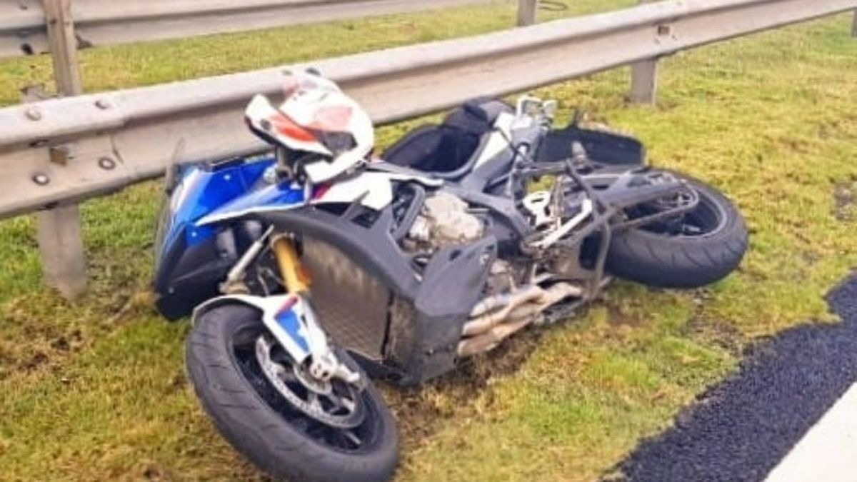 Motociclista Herido En Panamericana