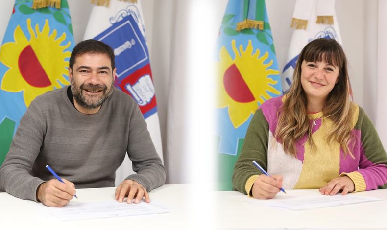 Silvio Rodríguez y Astrid Aguilar.