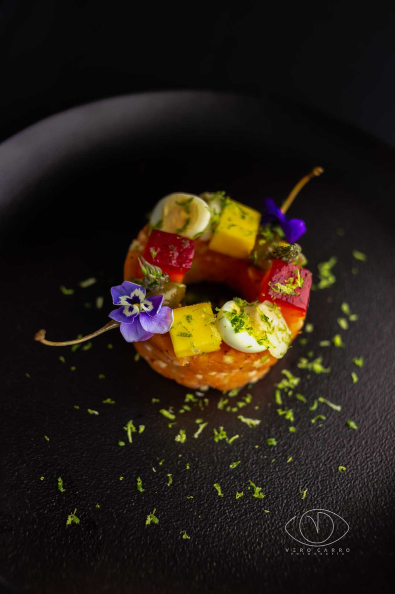 Platos de Dario Giorgeff - head chef Hoteles Alvear