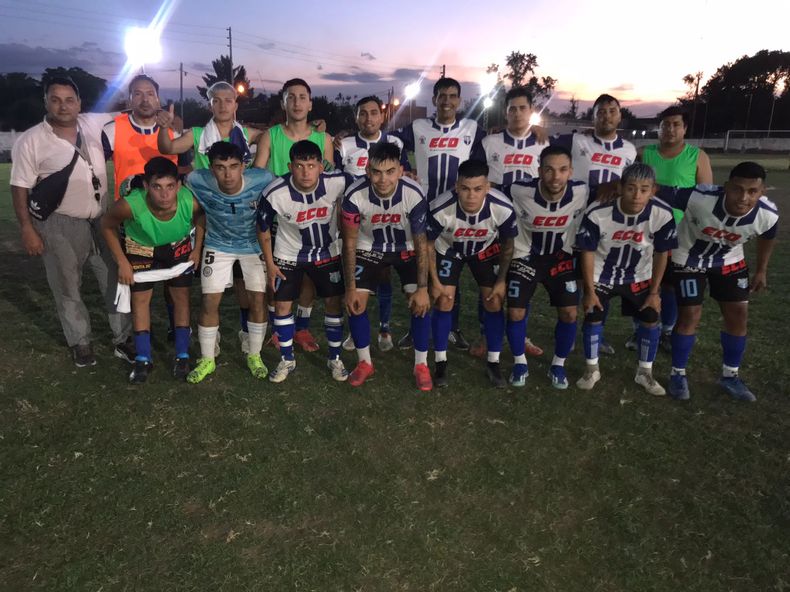 El primer equipo de Flecha Azul.
