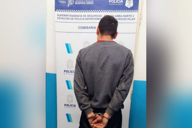 El sujeto tiene 31 años y fue detenido por amenazas contra su ex.