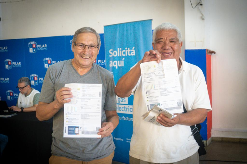 SUBSIDIO A LA ENERG&Iacute;A. El operativo se realiz&oacute; en el Centro de Jubilados San Lorenzo.&nbsp;