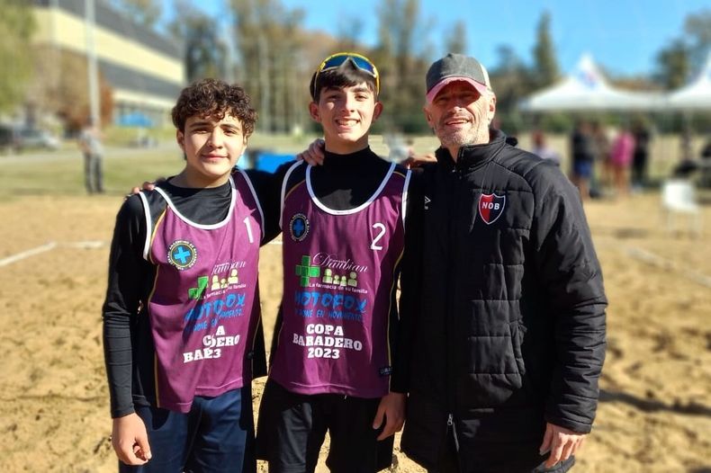 CLASIFICADOS. Tomás Castelli y Tiziano Saffer se coronaron en la Sub 16 masculina.