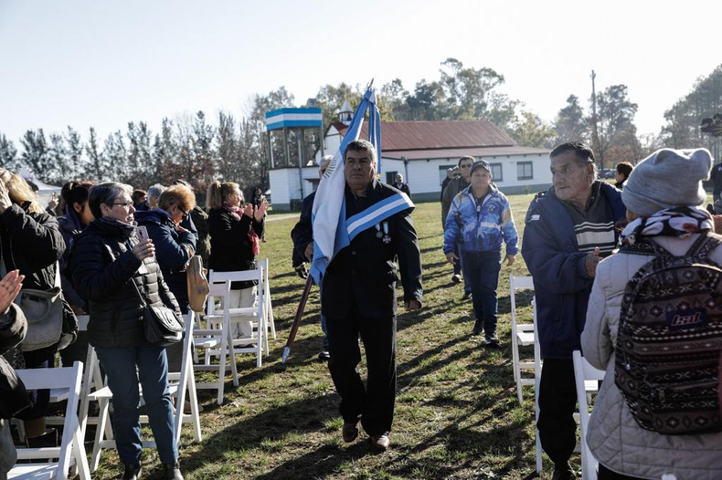 Los h&eacute;roes de Malvinas recordaron a sus compa&ntilde;eros ca&iacute;dos en las islas.&nbsp;&nbsp;