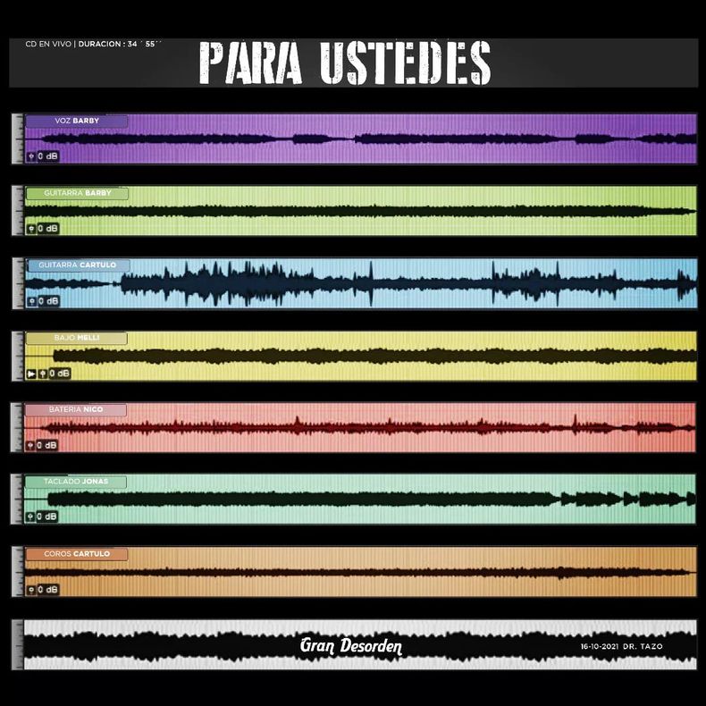 GRAN DESORDEN “Para ustedes”