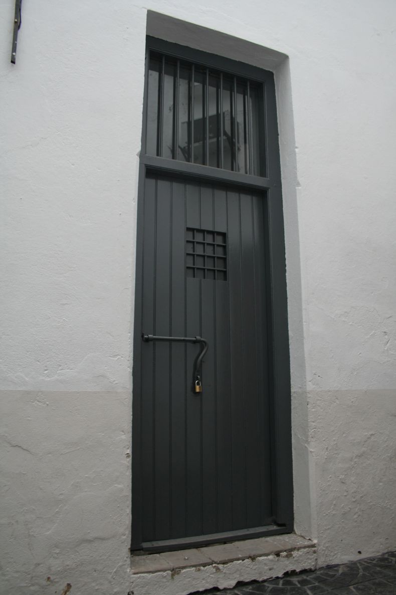 En el municipio, el calabozo que alojó a Moreira.  