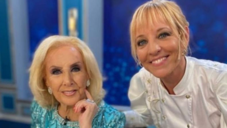 Jimena Monteverde se dio el gusto de cocinar para Mirtha Legrand.