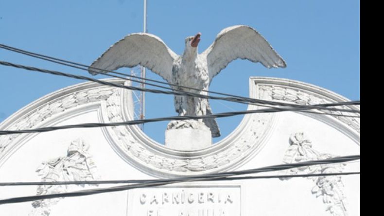 EL ÁGUILA. La construcción data de 1917.