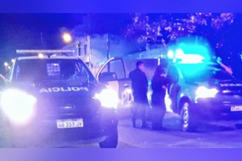 Esquina donde ocurrió el enfrentamiento, en el barrio Monterrey de Presidente Derqui. 