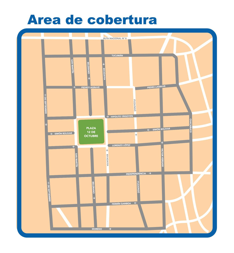 El &aacute;rea que abarcar&aacute; el nuevo estacionamiento inteligente.&nbsp;