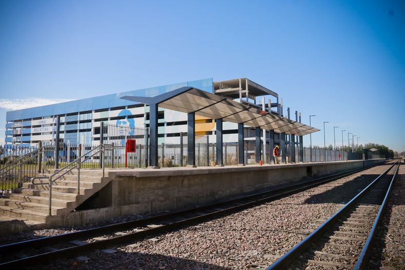 La futura estaci&oacute;n Panamericana del Belgrano Norte.