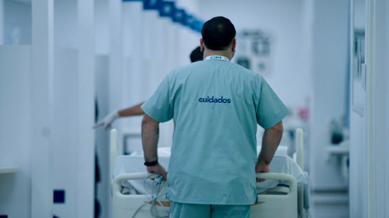 CUIDADOS. El Nuevo hospital funciona en el kilómetro 52,5 de la Panamericana.