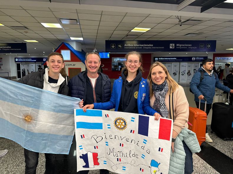 Mathilda, intercambista que lleg&oacute; de Francia en agosto 2023 y partir&aacute; en julio de 2024.