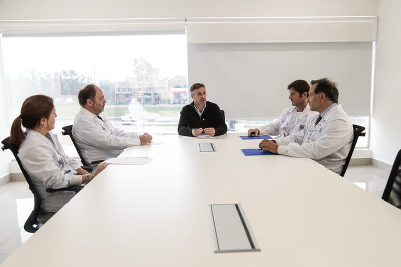 Federico Achával repasó el camino que llevó a la apertura del nuevo hospital.
