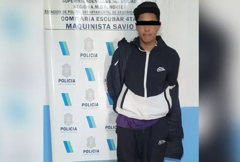El mayor detenido cay&oacute; en Gar&iacute;n pero vive en Maquinista Savio.
