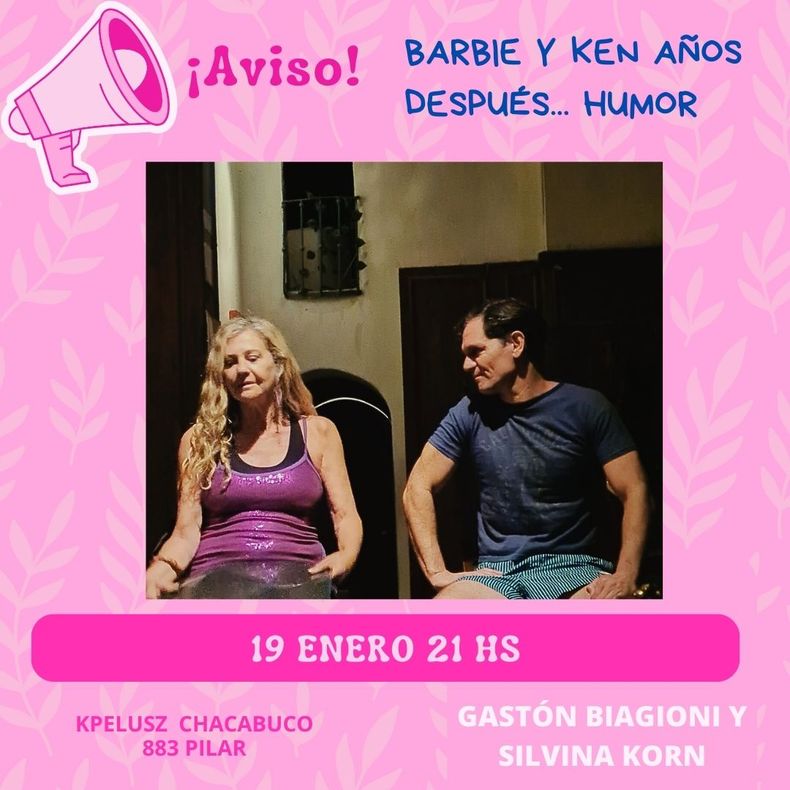 "Barbie y Ken, a&ntilde;os despu&eacute;s" llega al Centro Cultural K-pelusz.