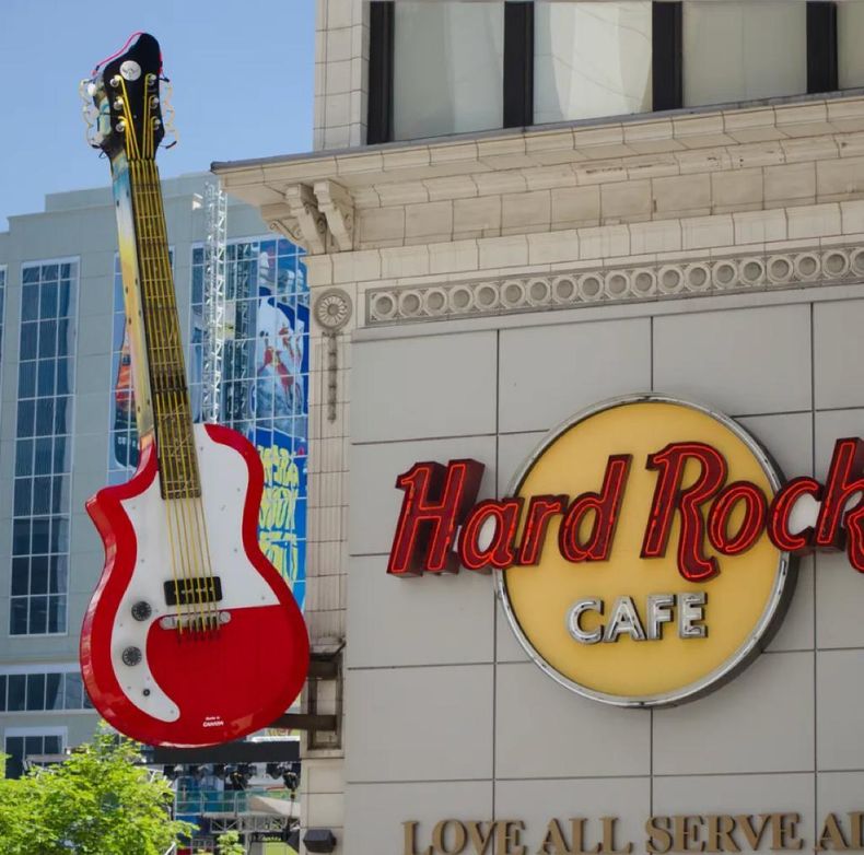 La mítica cadena Hard Rock café busca instalarse en Pilar. 