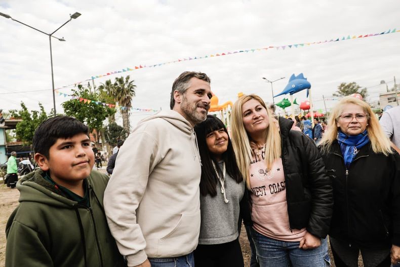 Federico Ach&aacute;val estuvo en la inauguraci&oacute;n.