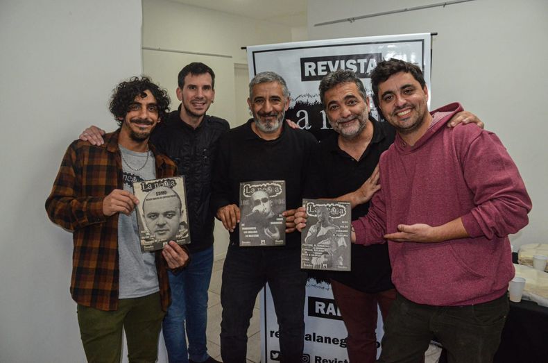 El staff de La Negra.