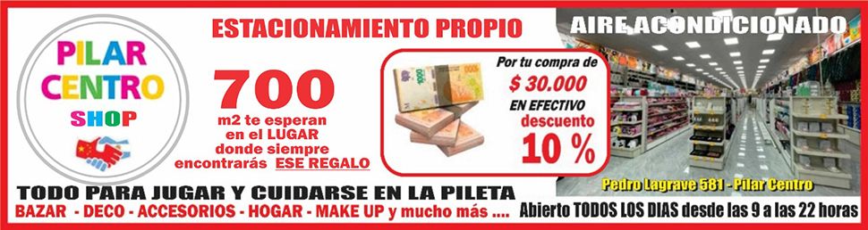 Pilar Centro Bazar Enero 2026 - 970 px