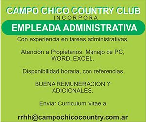 Campo Chico - Busqueda de personal