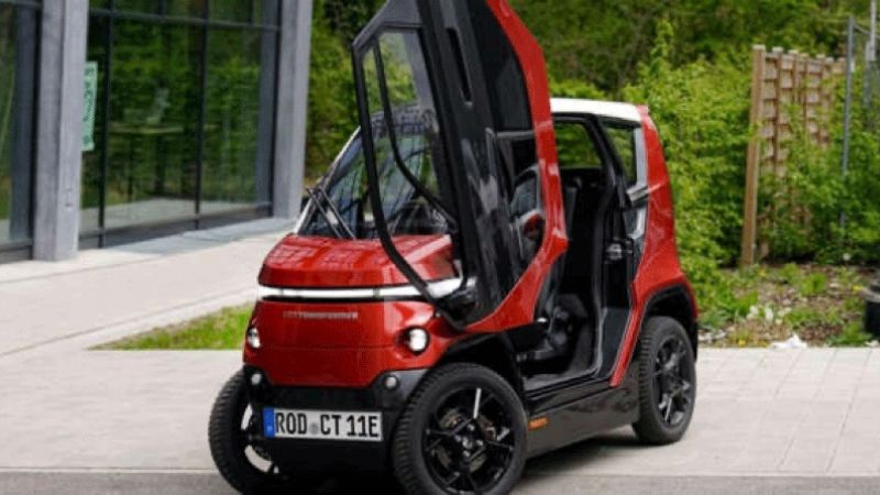 el primer auto plegable para mejorar el transito