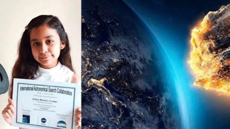 Una niña de 11 años descubrió un asteroide y la NASA lo reconoce