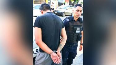 AGRESOR. Tiene 38 años y fue detenido en el lugar del ataque.