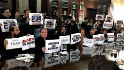 RECLAMO. La última reunión paritaria, el lunes pasado, volvió a fracasar. .