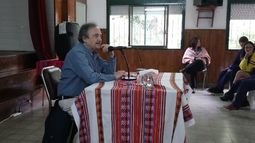 Alfonsín, en el Copello..