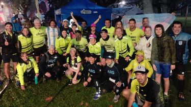 el caldaras team dijo presente en la carrera maya
