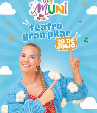 Muni llegará con un espectáculo que combina música, juegos y propuestas interactivas.&nbsp;