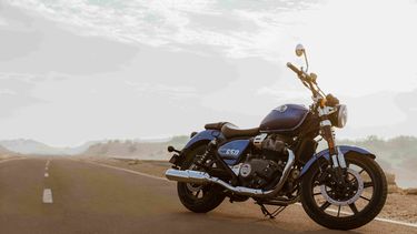 LANZAMIENTO. La Royal Enfield Super Meteor 650, ideal para la ruta.