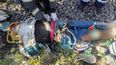 El hombre fue llevado a un hospital de la zona, donde está internado en grave estado.