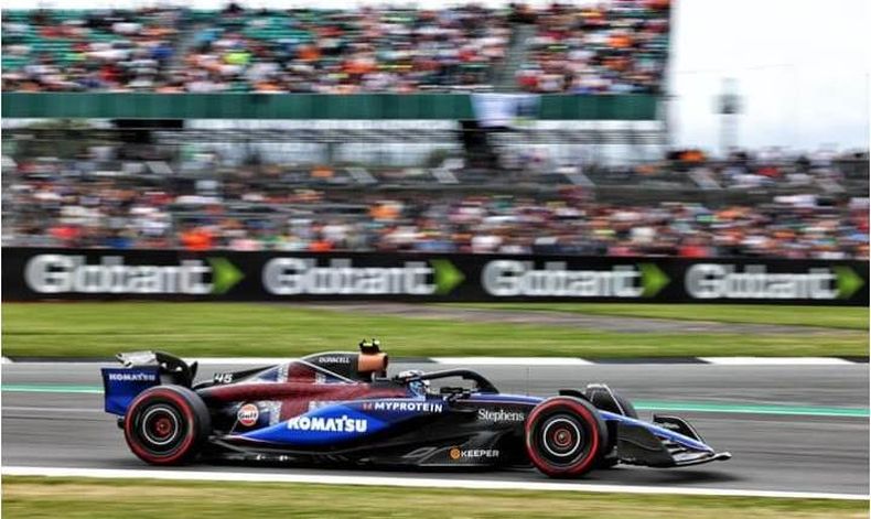 Colapinto conducirá el Williams FW45 que probó en Silverstone.
