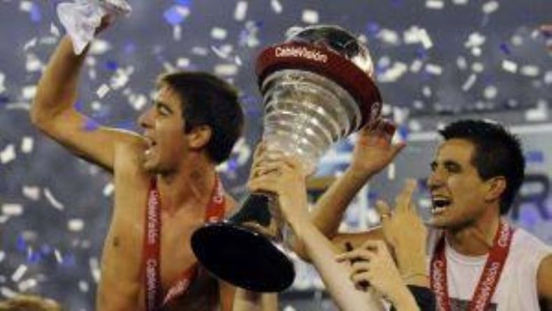 El primer título de Gastón Díaz junto a Maxi Morález.