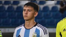 Camilo Rey Domenech fue convocado por Placente a las prácticas de la Sub 17.