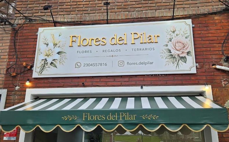 El local de Flores del Pilar está ubicado en la calle 9 de Julio, a metros de Ruta 25 y Panamericana.&nbsp;