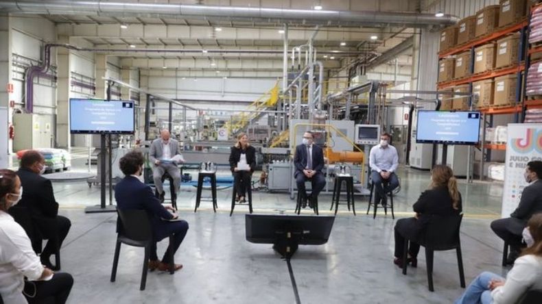 El Programa que otorga fondos para Pymes fue relanzado en el Parque Industrial de Pilar. .