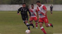 ÚLTIMO PARTIDO. Antes de la suspensión, Real Pilar visitó a Luján el 16 de mayo pasado..