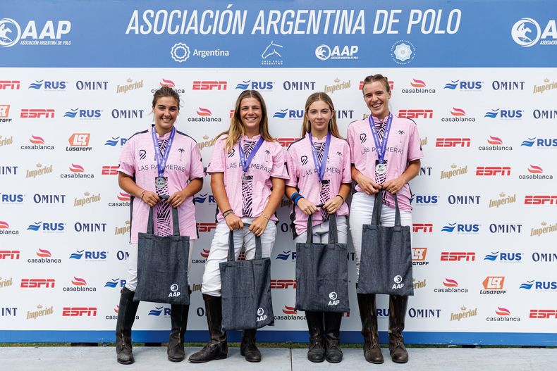 FINALISTA. Las Palmeras ganó la Copa de Plata en la categoría 0/4.