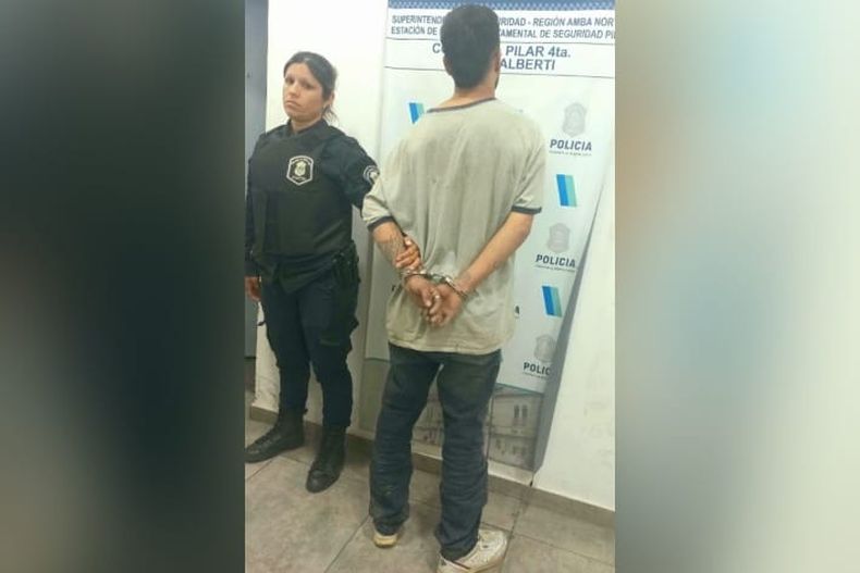 El agresor fue detenido tras atacar a golpes a su madre.&nbsp;