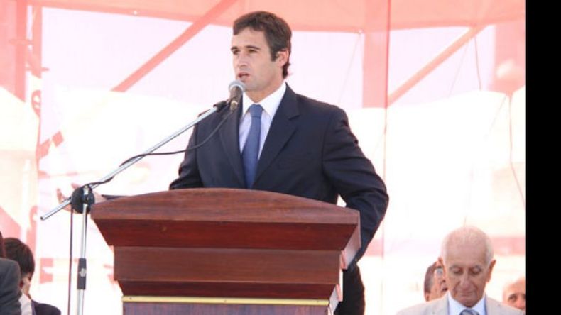 CANDIDATO. El jefe de gabinete celebró la victoria y llamó a reflexionar..