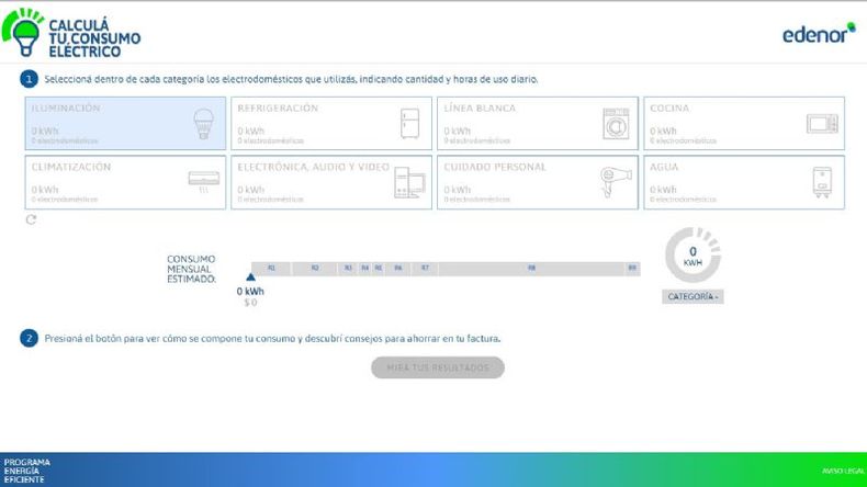 FÁCIL. El simulador está disponible en el sitio edenor.com, o bien ingresando en simulador.edenor.com..