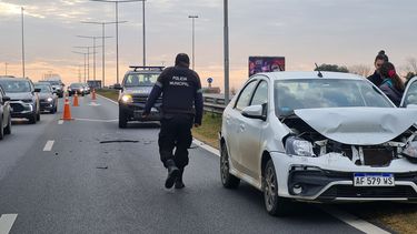 El accidente ocurrió en el kilómetro 46.