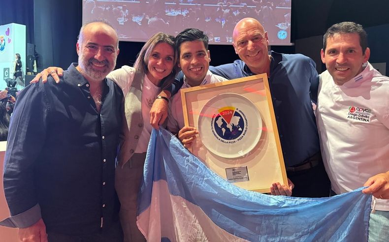 Argentina obtiene un 2° puesto en Pizza Napolitana STG. (limiteinformativo.com).