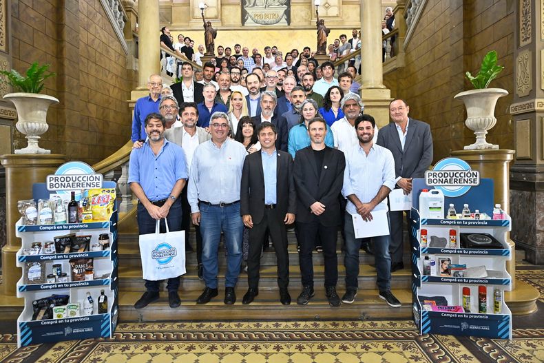 ENCUENTRO. Kicillof se reunió con empresarios Pyme para analizar la situación. &nbsp;