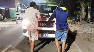 Uno de los detenidos cuenta con antecedentes por robo en la vía pública.&nbsp;