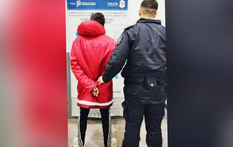 El agresor fue detenido en su domicilio de Manuel Alberti.&nbsp;